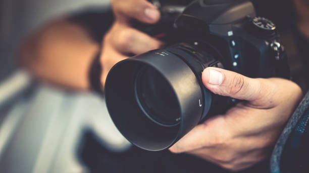 taking a photo